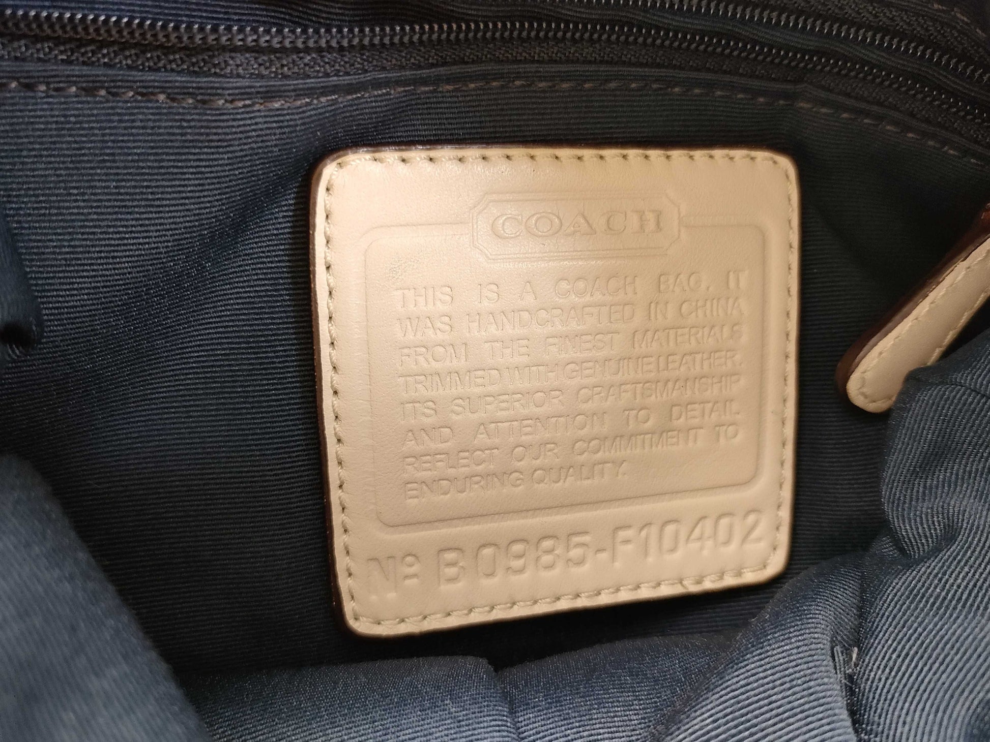 COACH shoulder bag
