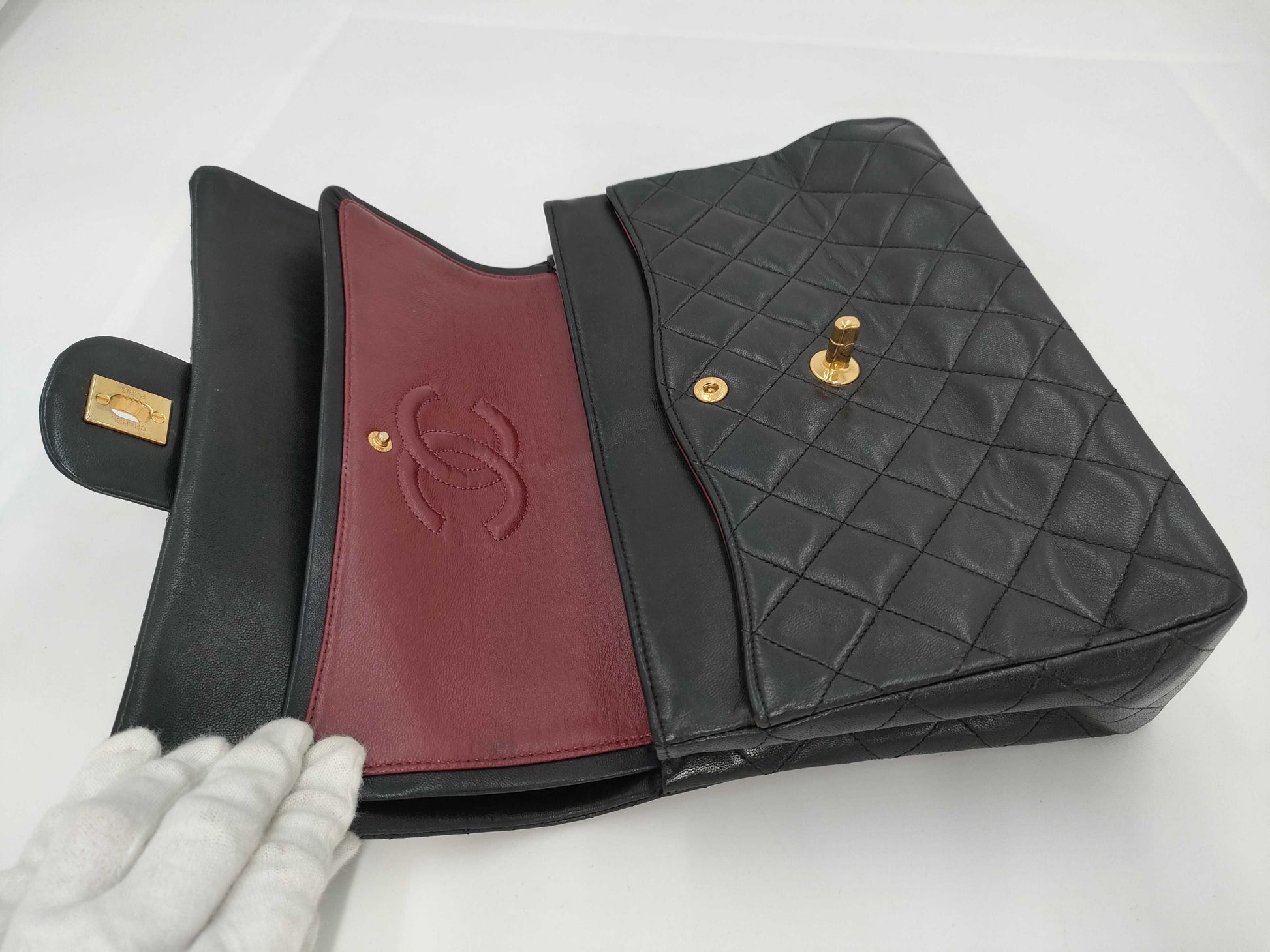 CHANEL Matelasse 25 Double Flap Double Chain Shoulder Bag Shoulder Bag