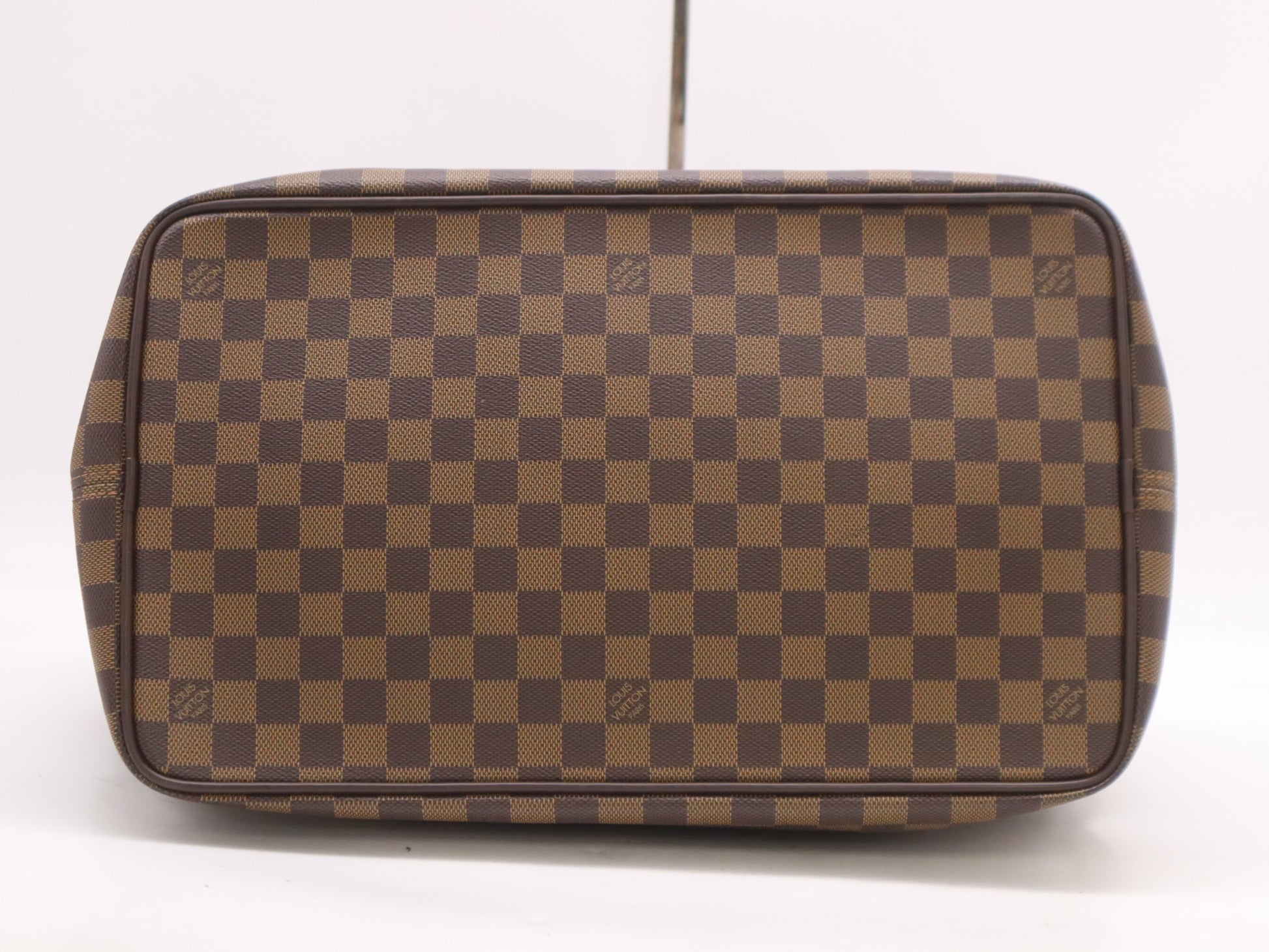 LOUIS VUITTON N41165 Damier Greenwich PM Tote Bag with Name Tag