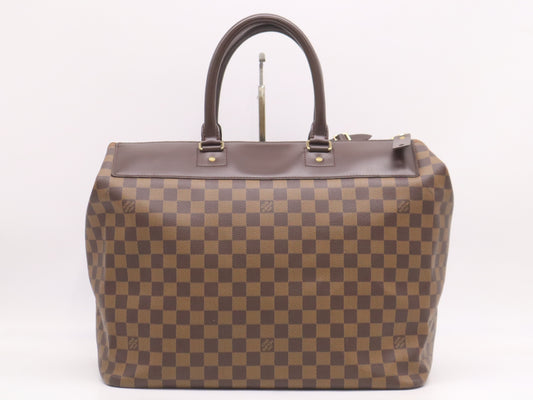 LOUIS VUITTON N41165 Damier Greenwich PM Tote Bag with Name Tag