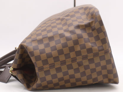 LOUIS VUITTON N41165 Damier Greenwich PM Tote Bag with Name Tag