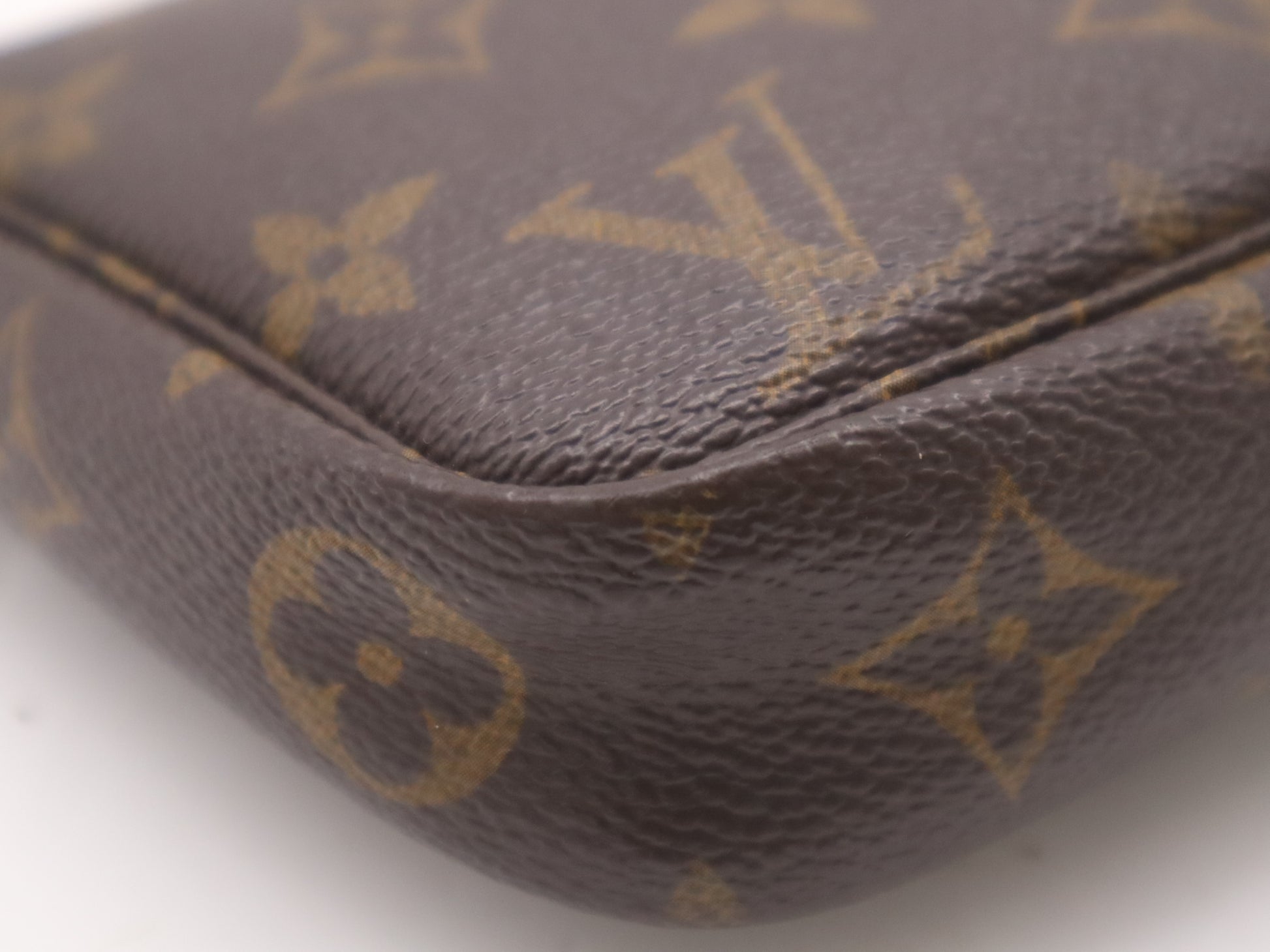 LOUIS VUITTON M51980 Monogram Pochette Accessoires Pouch with Shoulder Strap
