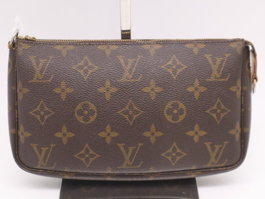 LOUIS VUITTON M51980 Monogram Pochette Accessoires Pouch with Shoulder Strap