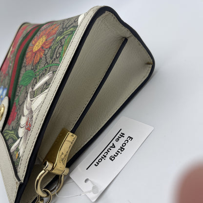 GUCCI Ophidia floral chain shoulder bag