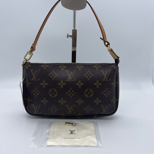 LOUIS VUITTON M51980 Monogram Pochette Accessoires Pouch Handbag