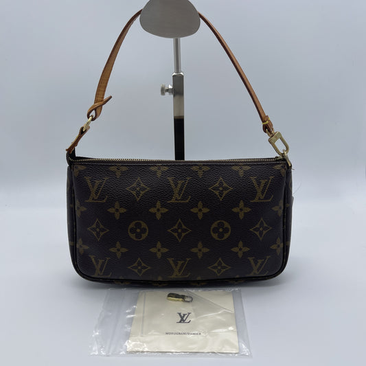 LOUIS VUITTON M51980 Monogram Pochette Accessoires Pouch Handbag