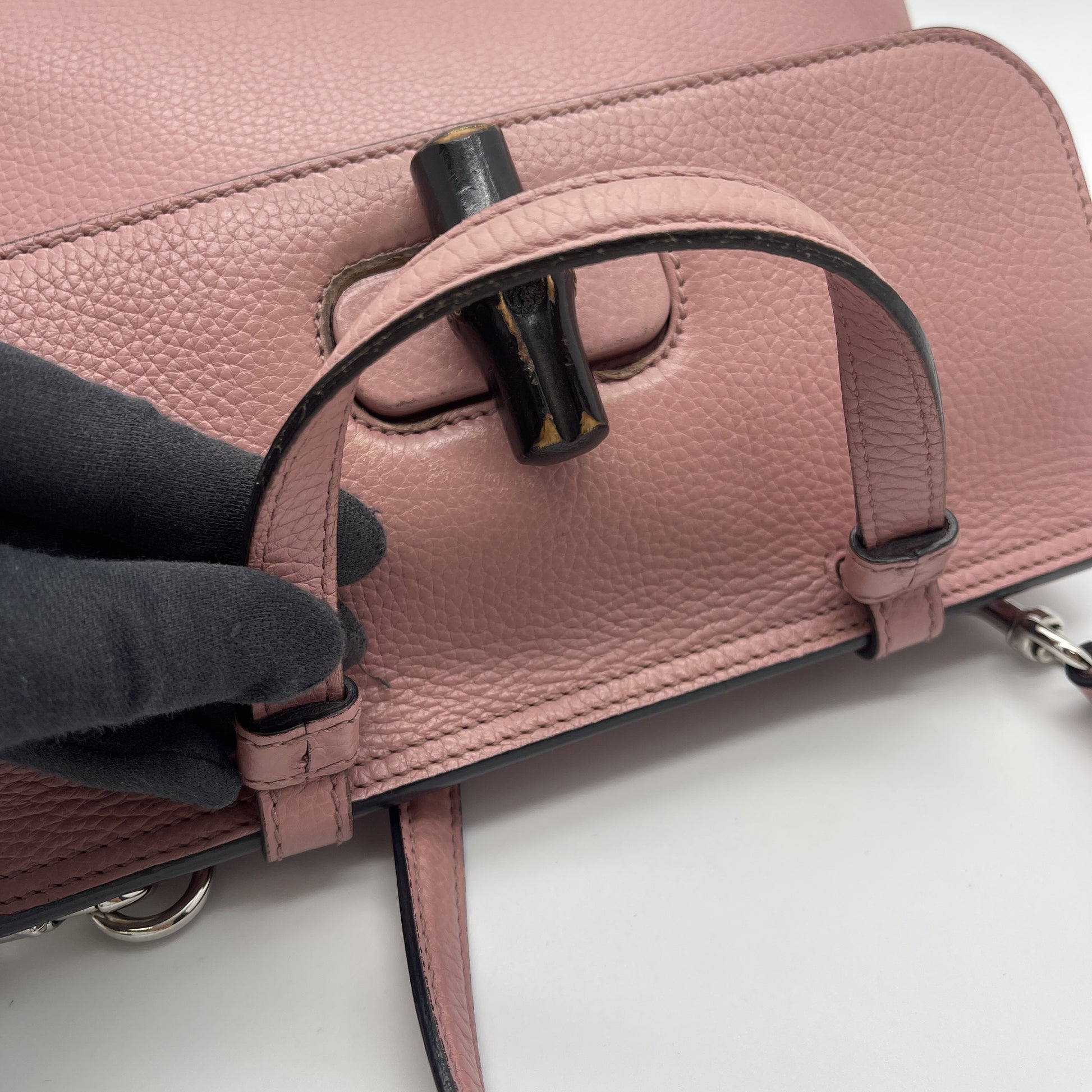 GUCCI Bamboo 2-way Shoulder Bag Shoulder Bag