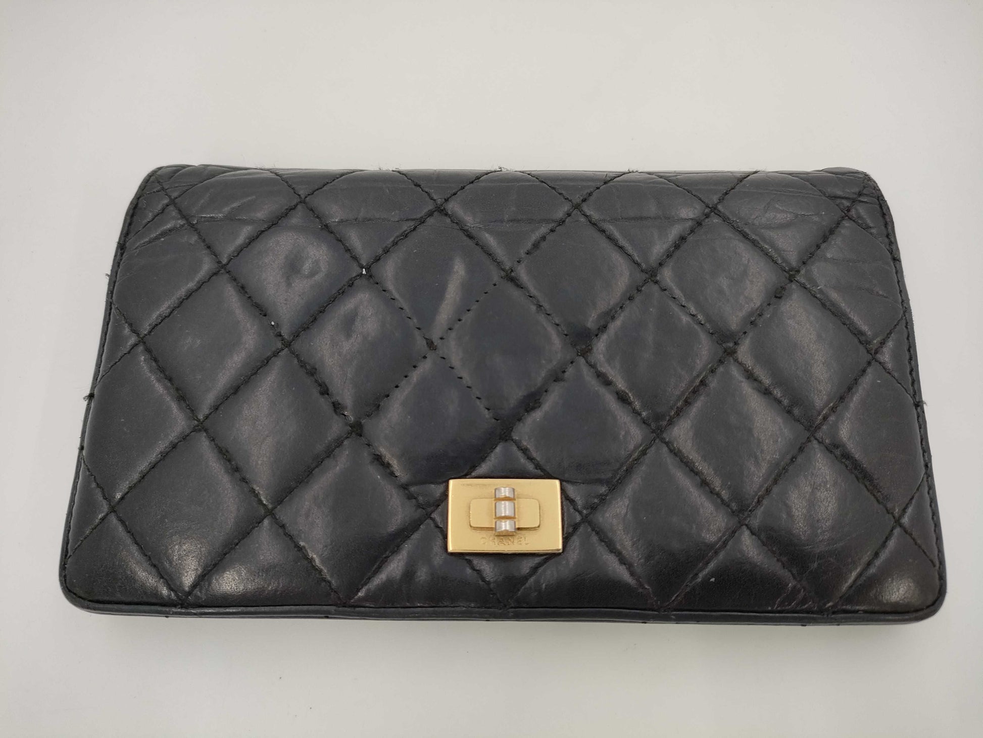 CHANEL CHANEL Matelasse Long Wallet 2.55 Wallet
