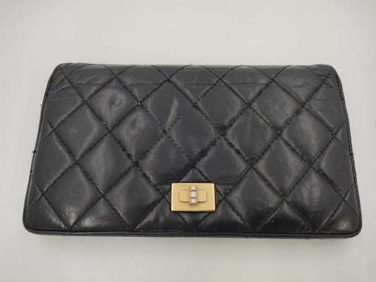 CHANEL CHANEL Matelasse Long Wallet 2.55 Wallet