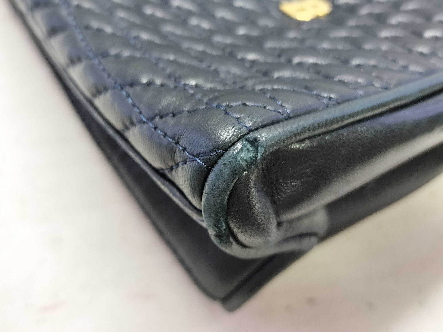 BALLY Quilted Chain Tote Bag in Black