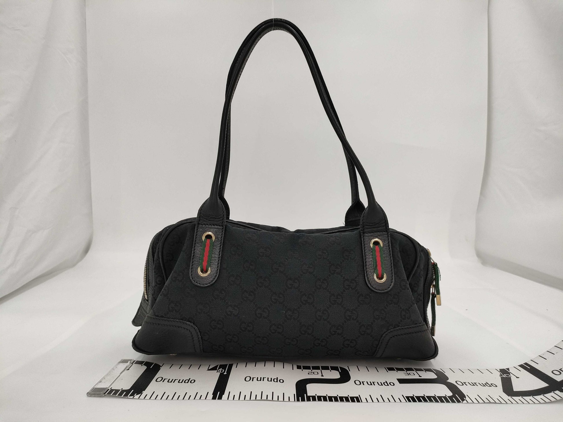 GUCCI GUCCI Gucci Princess Tote Bag Mini Boston Bag 161720 GG Canvas Bag