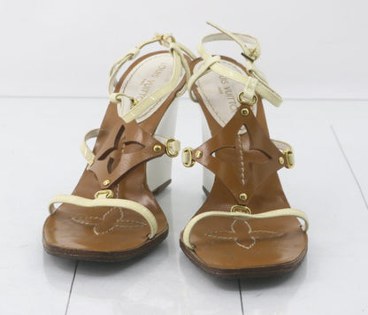 LOUIS VUITTON Monogram 35cm Sandals