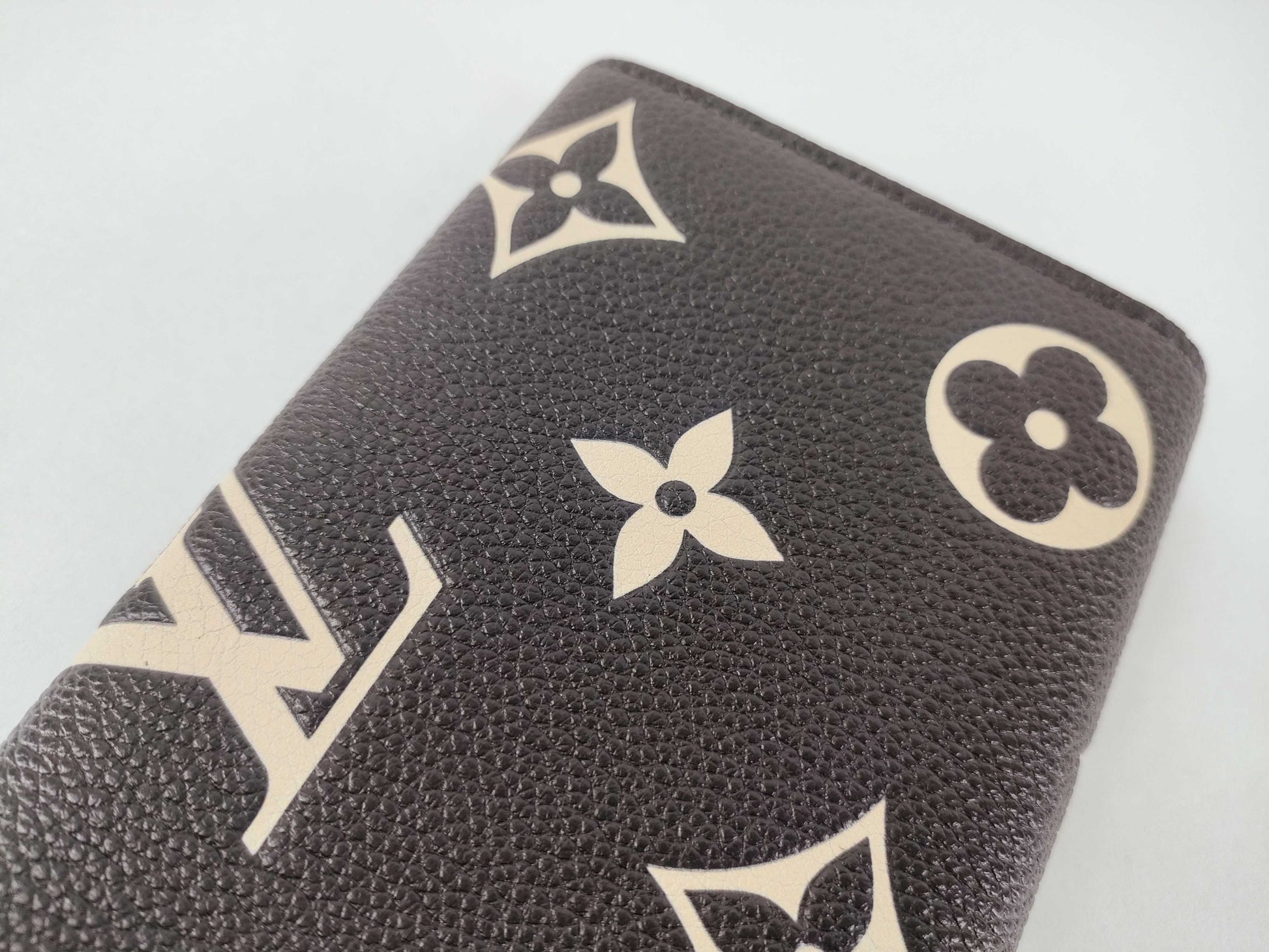 LOUIS VUITTON Monogram Empreinte Portefeuille Sarah Black M80496 IC Wallet