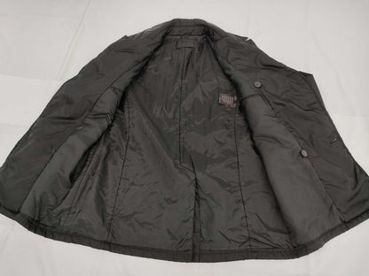 PRADA PRADA Prada Double-Breasted Coat, Padded, Black, Men's, Size S