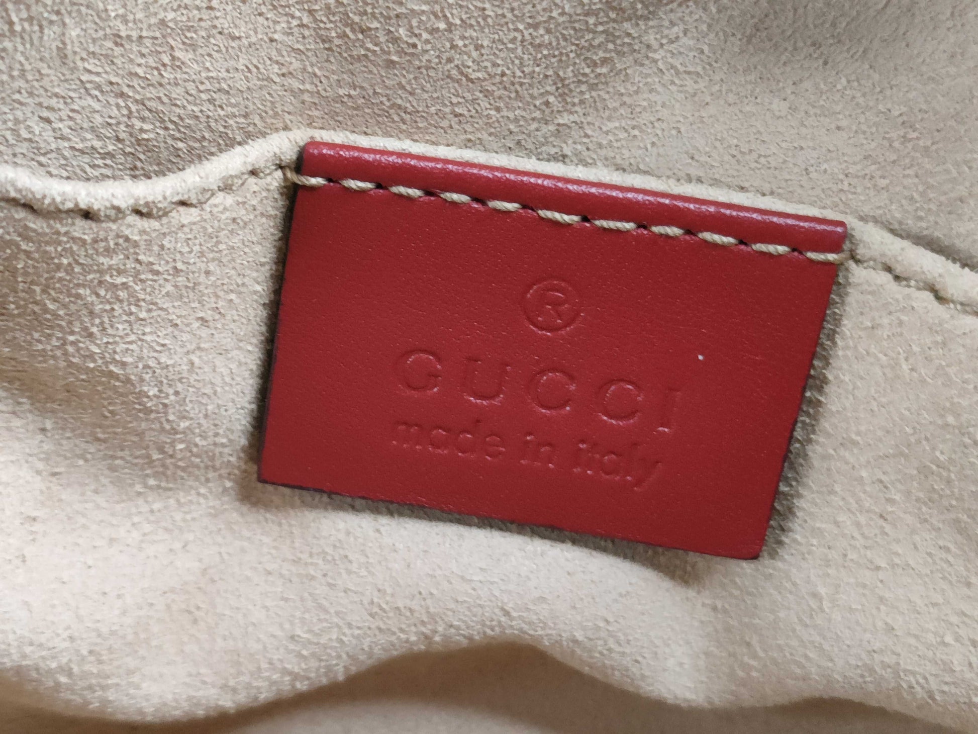 GUCCI Gucci Belt Bag Shoulder Bag Marmont Red Shoulder Bag