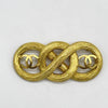 CHANEL Double Coco Brooch