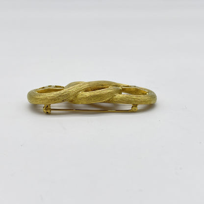 CHANEL Double Coco Brooch