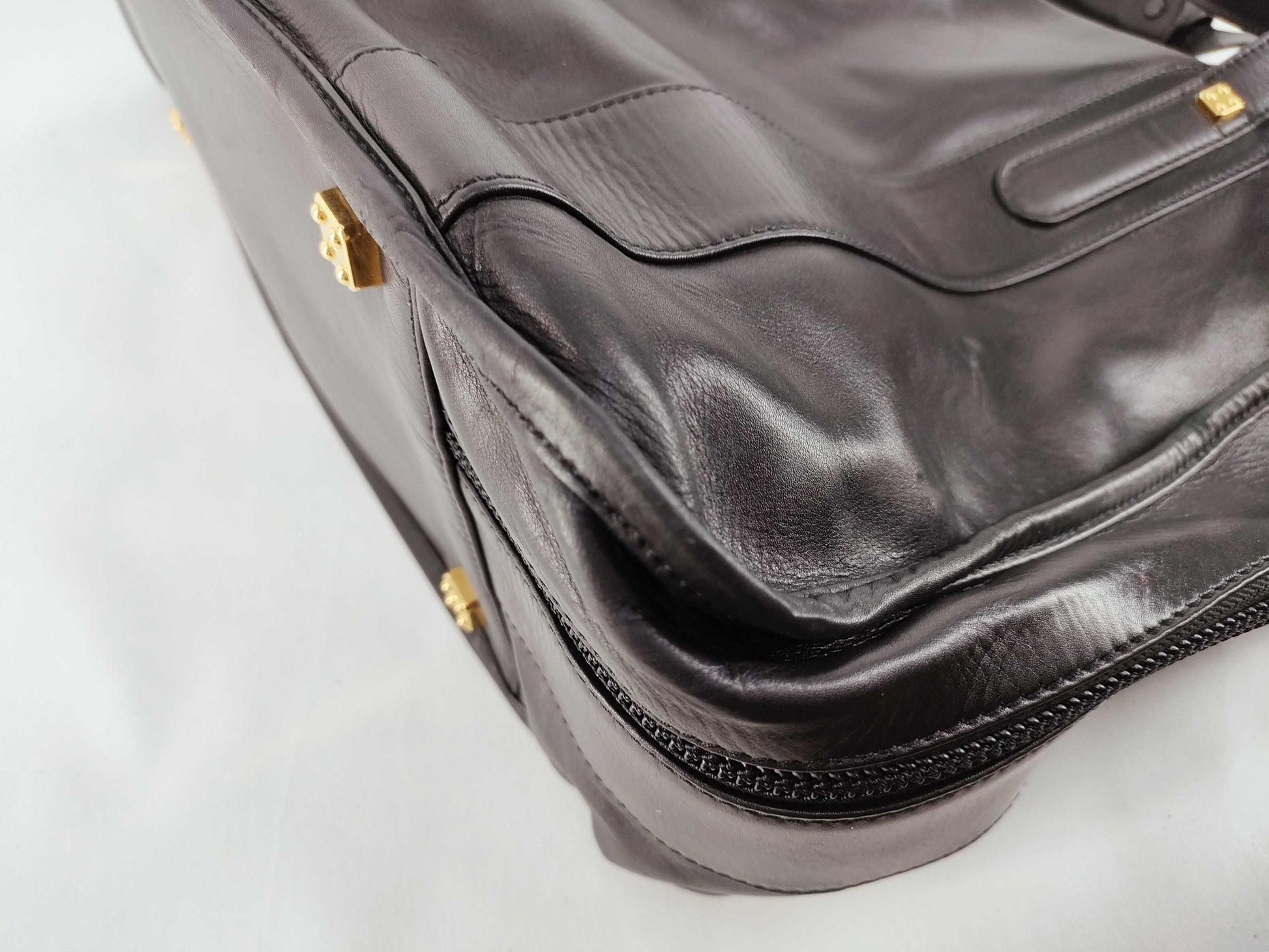 LOEWE Anagram Leather Boston Bag