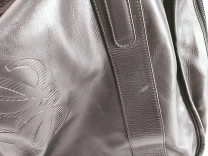 LOEWE Anagram Leather Boston Bag