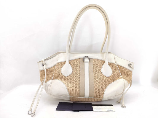 PRADA Prada straw tote bag
