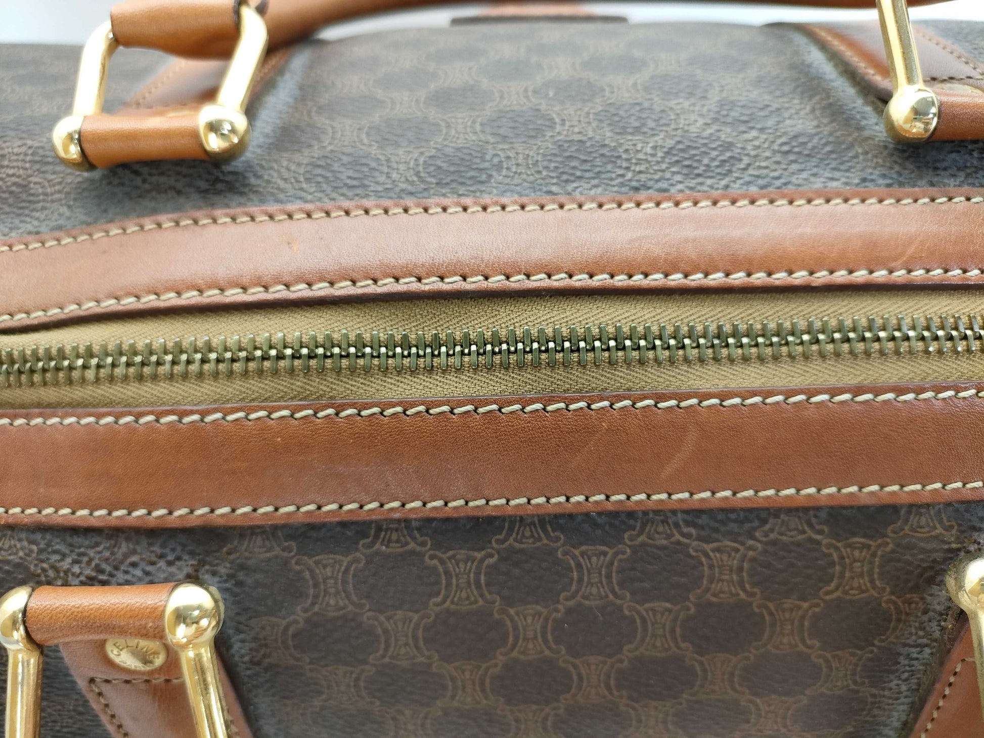 CELINE Macadam Boston Bag Boston Bag
