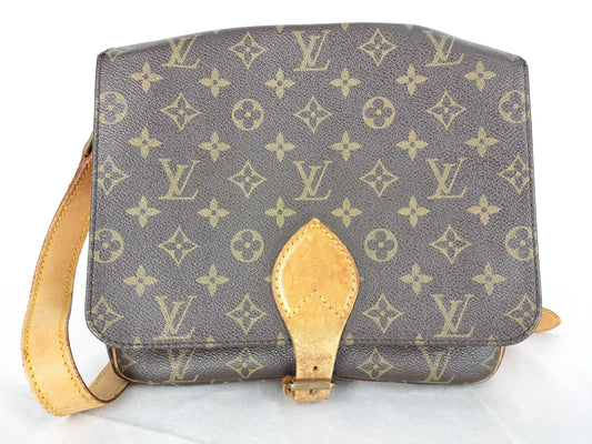 LOUIS VUITTON M51252 Monogram Vuitton Cartouchiere GM M51252 Shoulder Bag