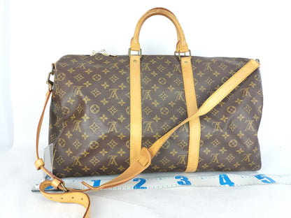 LOUIS VUITTON M41416 Monogram Louis Vuitton Keepall Bandouliere 50 Boston Bag M41416