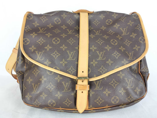 LOUIS VUITTON M42254 Monogram Louis Vuitton Saumur 35 M42254 Shoulder Bag