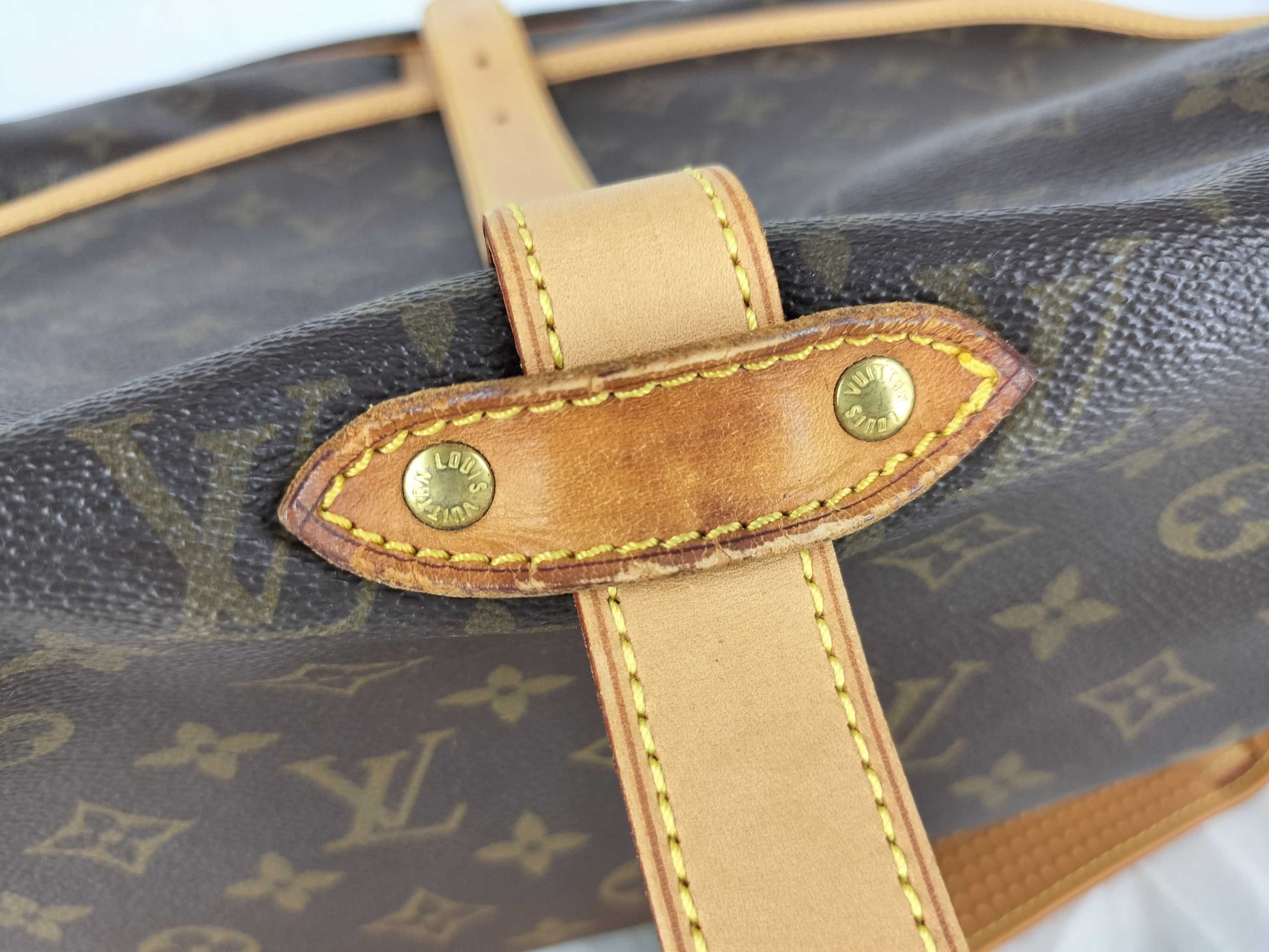 LOUIS VUITTON M42254 Monogram Louis Vuitton Saumur 35 M42254 Shoulder Bag