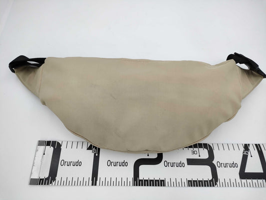 CHANEL CHANEL Sport Banana Waist Bag, Canvas, Beige, Black, Card and Sticker Included