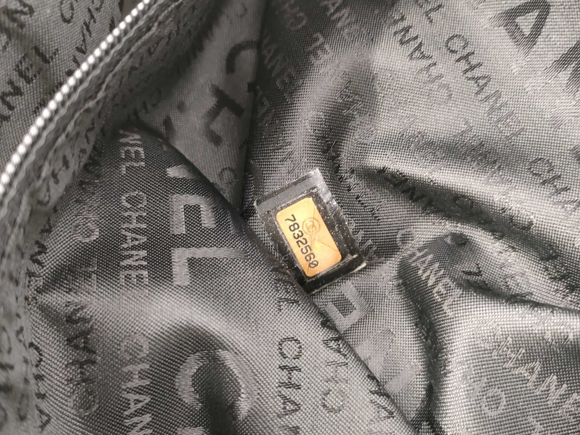 CHANEL CHANEL Sport Banana Waist Bag, Canvas, Beige, Black, Card and Sticker Included