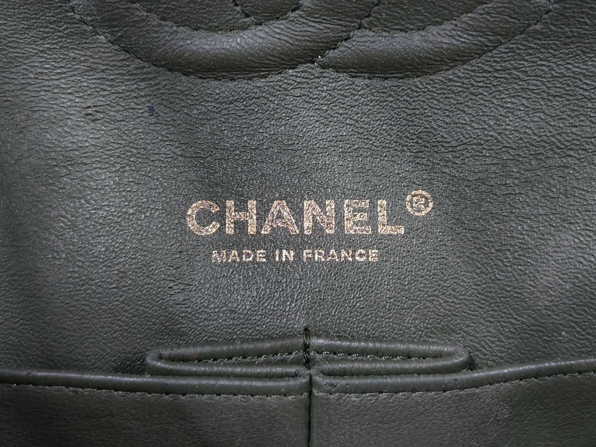 CHANEL CHANEL Matelasse 18 Series Double Flap Chain Shoulder Bag Green