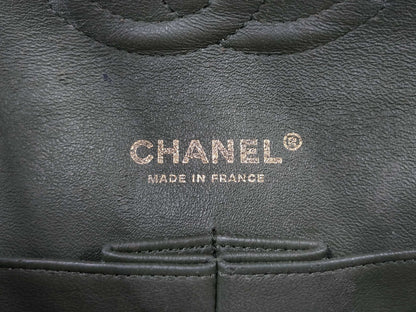 CHANEL CHANEL Matelasse 18 Series Double Flap Chain Shoulder Bag Green