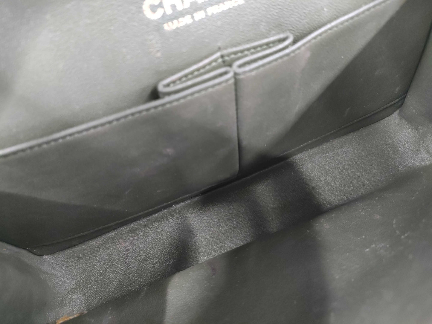 CHANEL CHANEL Matelasse 18 Series Double Flap Chain Shoulder Bag Green