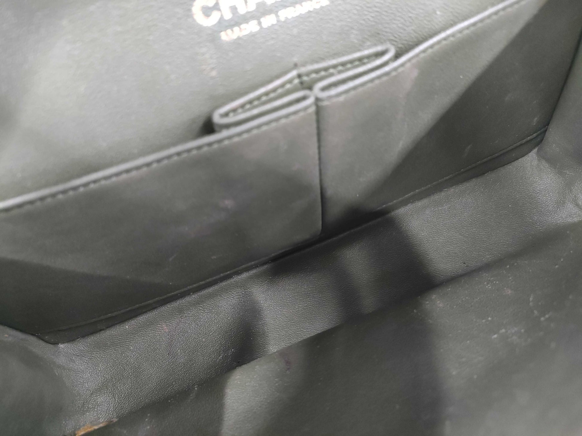CHANEL CHANEL Matelasse 18 Series Double Flap Chain Shoulder Bag Green