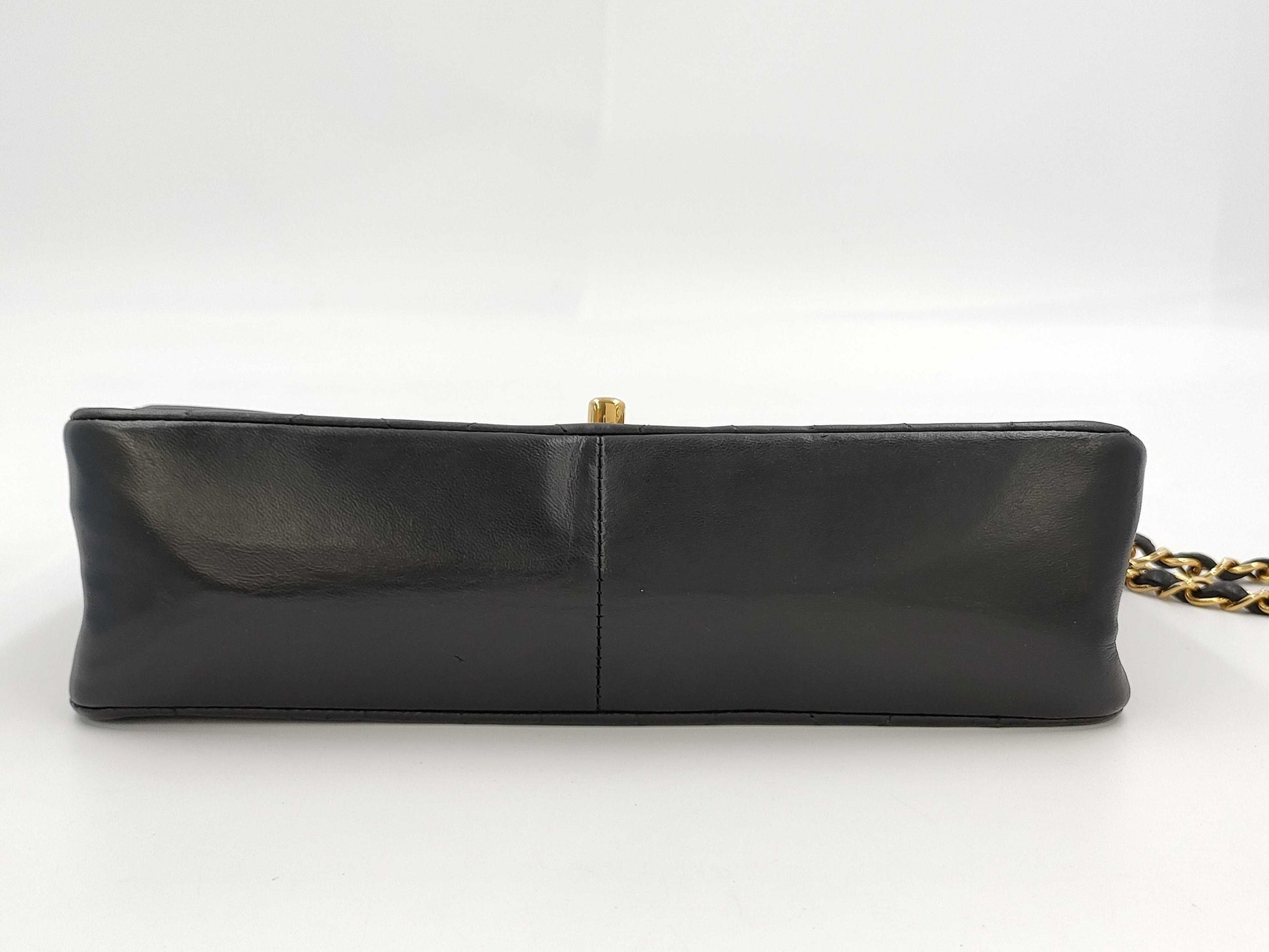CHANEL Matelasse Diana Flap 25 Chain Shoulder Bag in Black Lambskin, No. 2, Shoulder Bag