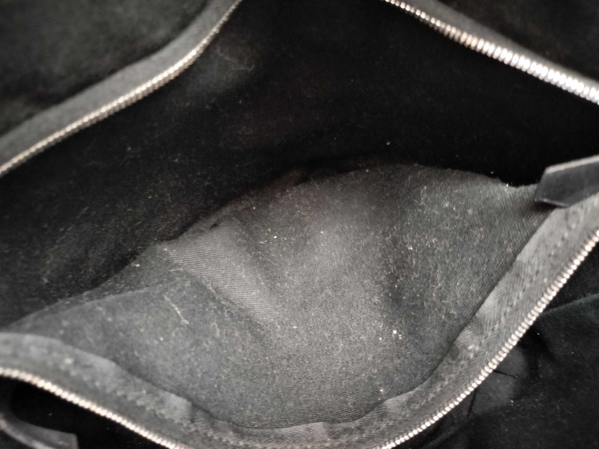 HERMES Canvas Handbag