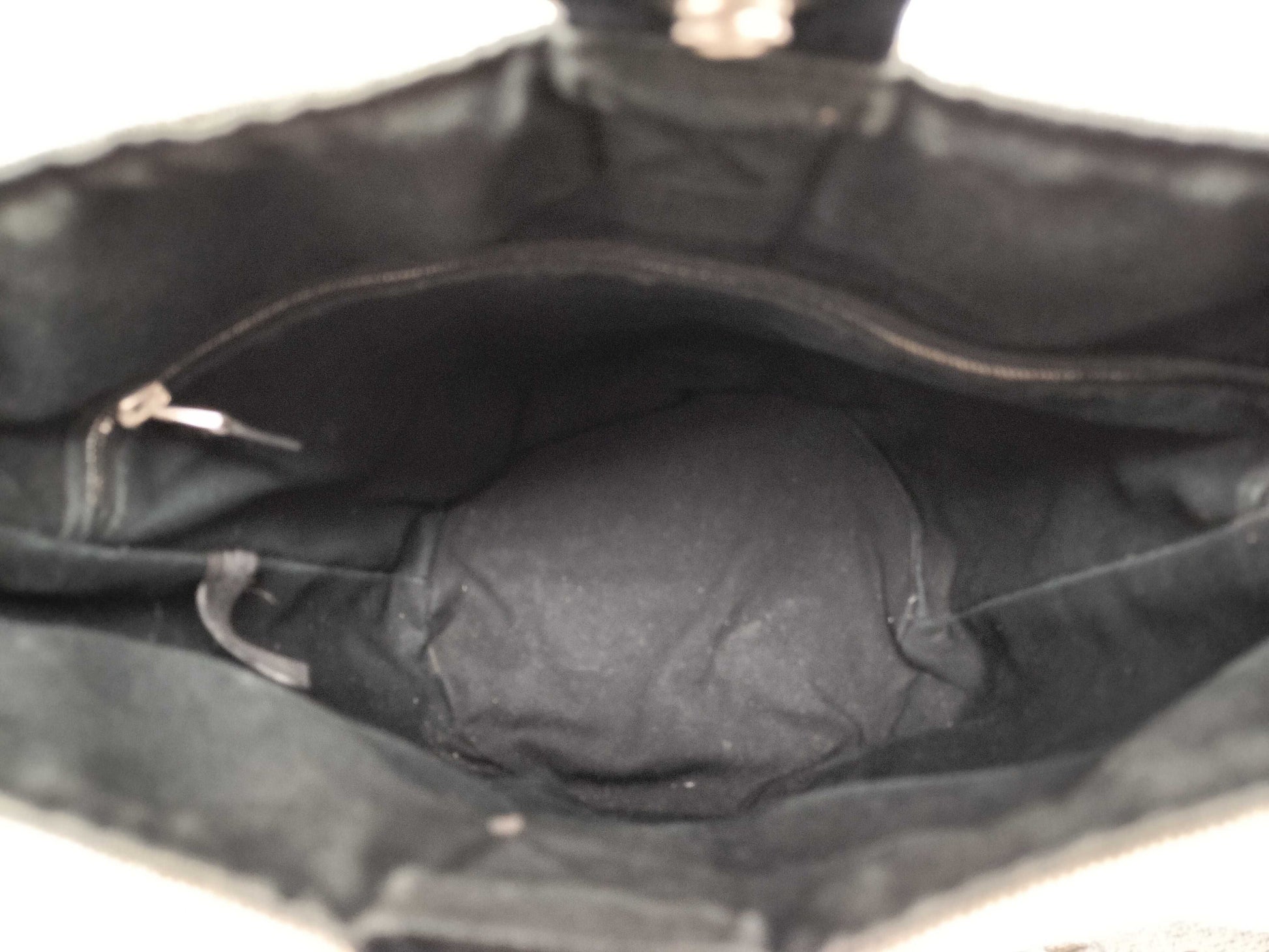 HERMES Canvas Handbag