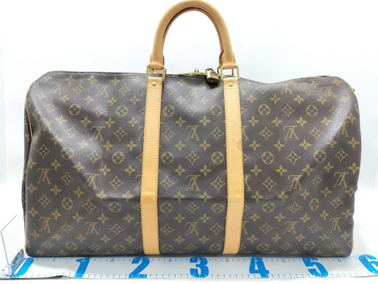 LOUIS VUITTON M41414 Monogram Louis Vuitton Monogram Keepall Bandouliere 55 Boston Bag