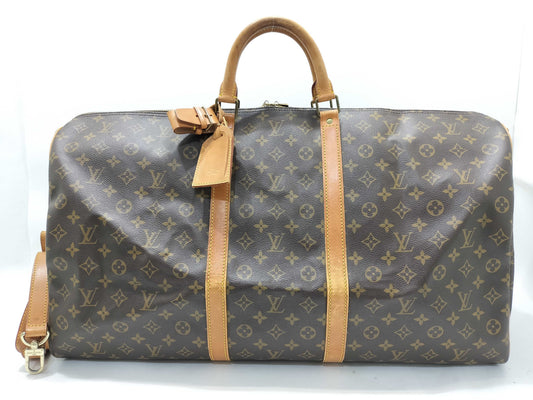 LOUIS VUITTON M41412 Monogram Louis Vuitton Monogram Keepall Bandouliere 60 Boston Bag