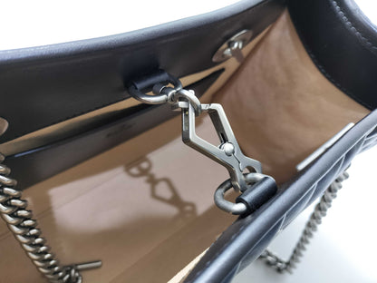 GUCCI GG Marmont Leather Chain Shoulder Bag