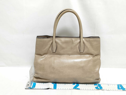 Miu Miu 2-Way Bag, Beige, No Strap, Handbag