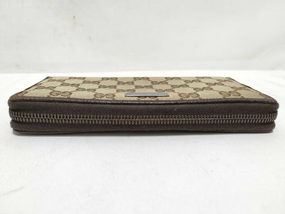GUCCI GG Canvas Long Wallet