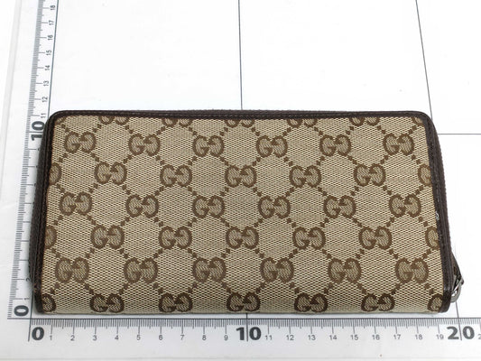 GUCCI GG Canvas Long Wallet