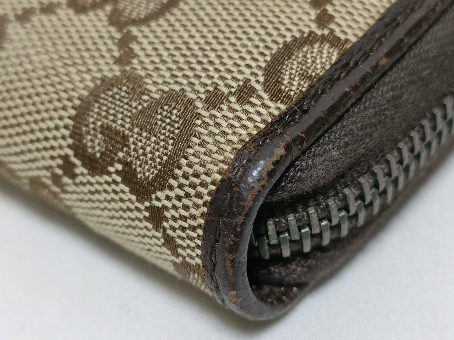 GUCCI GG Canvas Long Wallet