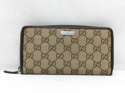 GUCCI GG Canvas Long Wallet