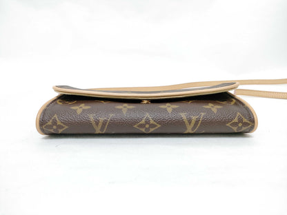 LOUIS VUITTON M51854 Monogram Louis Vuitton Monogram Pochette Twin PM Shoulder Bag