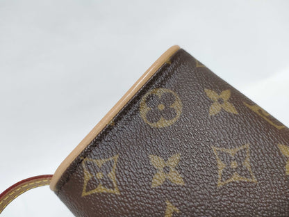 LOUIS VUITTON M51854 Monogram Louis Vuitton Monogram Pochette Twin PM Shoulder Bag