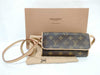 LOUIS VUITTON M51854 Monogram Louis Vuitton Monogram Pochette Twin PM Shoulder Bag