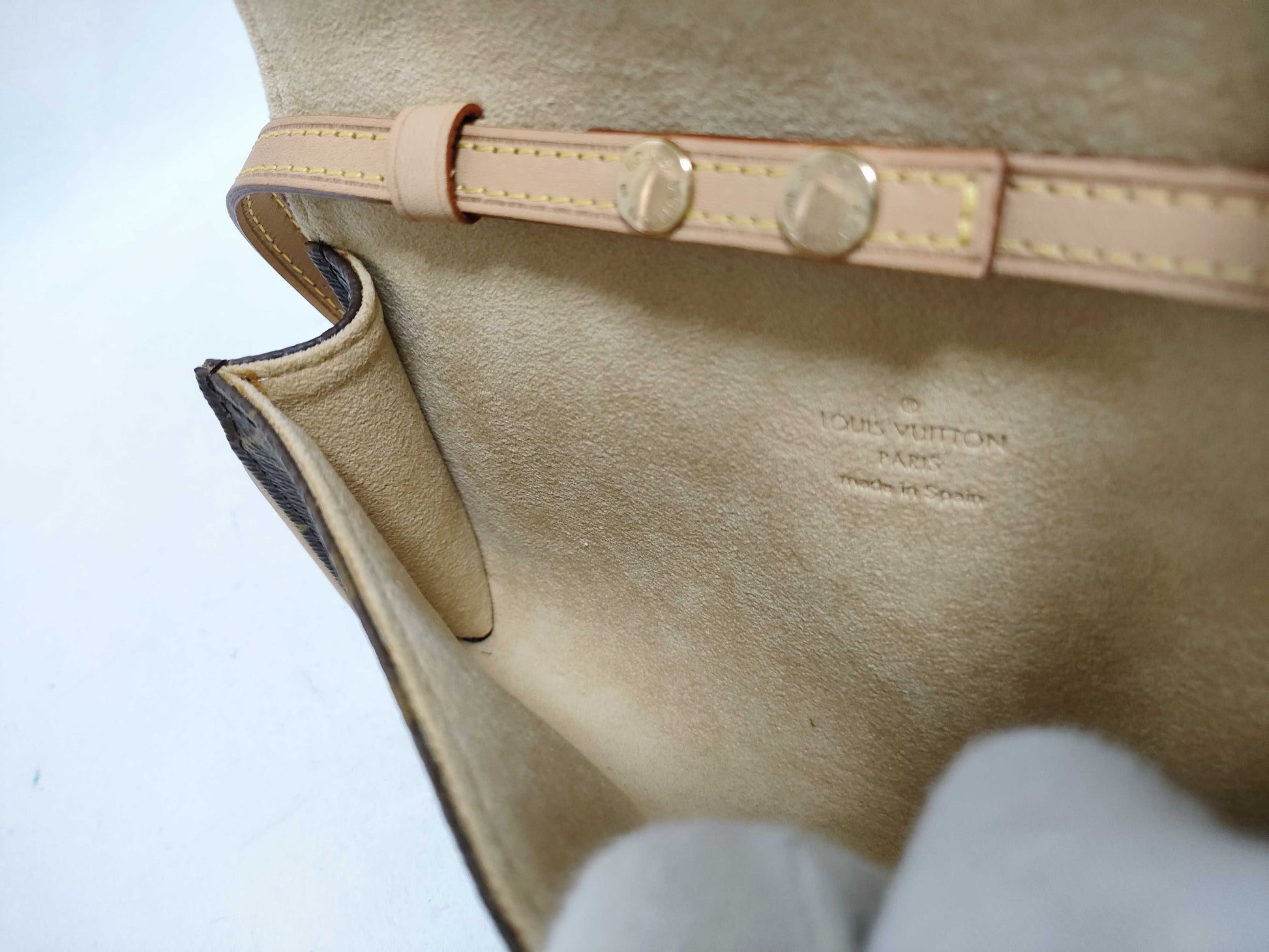 LOUIS VUITTON M51854 Monogram Louis Vuitton Monogram Pochette Twin PM Shoulder Bag